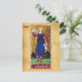 ANTIEK STREEFCIJFERS 14 / TEMPERANTIE BRIEFKAART (Staand voorkant)