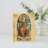 ANTIEK STREEFCIJFERS 14 / TEMPERANTIE BRIEFKAART (Staand voorkant)