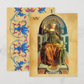 ANTIEK STREEFCIJFERS 14 / TEMPERANTIE BRIEFKAART (Voorkant / Achterkant)