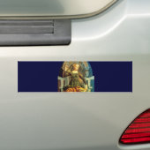 ANTIEK STREEFCIJFERS 14 / TEMPERANTIE BUMPERSTICKER (Op auto)