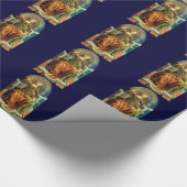 ANTIEK STREEFCIJFERS 14 / TEMPERANTIE CADEAUPAPIER (Hoek)