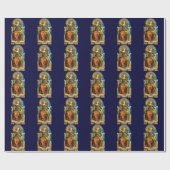 ANTIEK STREEFCIJFERS 14 / TEMPERANTIE CADEAUPAPIER (Vlak)