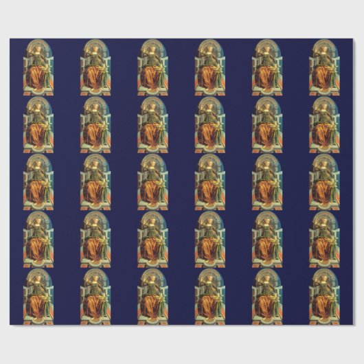 ANTIEK STREEFCIJFERS 14 / TEMPERANTIE CADEAUPAPIER (Vlak)