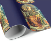 ANTIEK STREEFCIJFERS 14 / TEMPERANTIE CADEAUPAPIER (Rol Hoek)