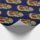 ANTIEK STREEFCIJFERS 14 / TEMPERANTIE CADEAUPAPIER (Hoek)