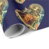 ANTIEK STREEFCIJFERS 14 / TEMPERANTIE CADEAUPAPIER (Rol Hoek)