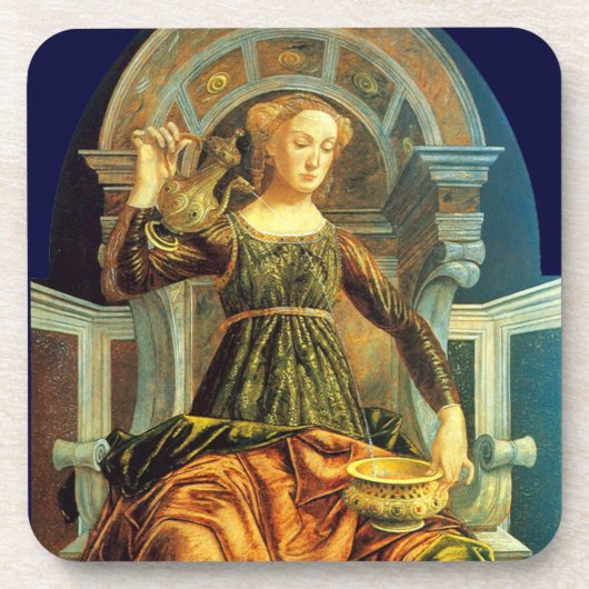 ANTIEK STREEFCIJFERS 14 / TEMPERANTIE DRANKJES ONDERZETTER (Voorkant)