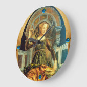 ANTIEK STREEFCIJFERS 14 / TEMPERANTIE GROTE KLOK (Hoek)