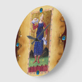 ANTIEK STREEFCIJFERS 14 / TEMPERANTIE GROTE KLOK (Hoek)