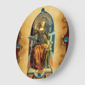 ANTIEK STREEFCIJFERS 14 / TEMPERANTIE GROTE KLOK (Hoek)