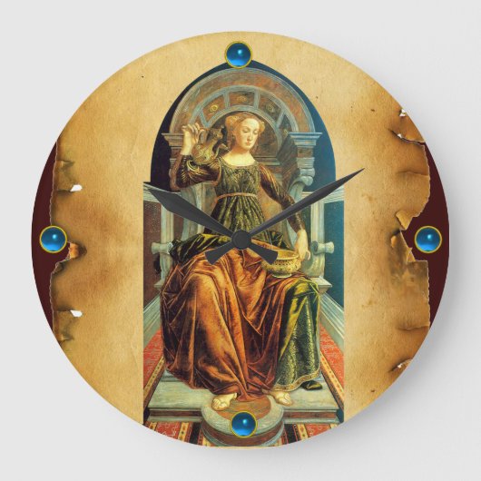 ANTIEK STREEFCIJFERS 14 / TEMPERANTIE GROTE KLOK (Voorkant)