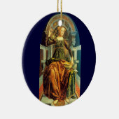 ANTIEK STREEFCIJFERS 14 / TEMPERANTIE KERAMISCH ORNAMENT (Rechts)