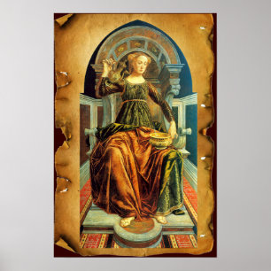 ANTIEK STREEFCIJFERS 14 / TEMPERANTIE POSTER