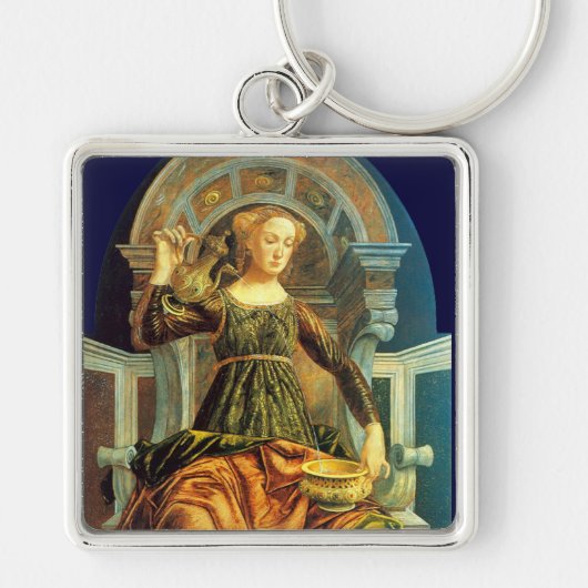 ANTIEK STREEFCIJFERS 14 / TEMPERANTIE SLEUTELHANGER (Voorkant)