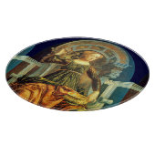 ANTIEK STREEFCIJFERS 14 / TEMPERANTIE SNIJPLANK (Hoek)