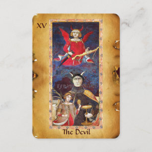 ANTIEK STREEFCIJFERS 15 / DEVIL AANKONDIGING