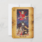 ANTIEK STREEFCIJFERS 15 / DEVIL AANKONDIGING (Voorkant)