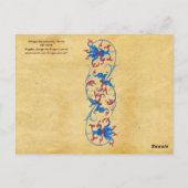 ANTIEK STREEFCIJFERS 15 / DEVIL BRIEFKAART (Achterkant)