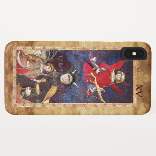 ANTIEK STREEFCIJFERS 15 / DEVIL Case-Mate iPhone CASE (Achterkant (horizontaal))