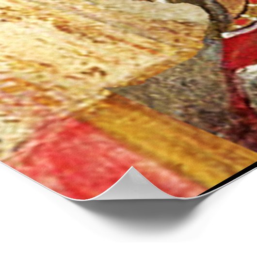 ANTIEK STREEFCIJFERS 15 / DEVIL POSTER (Hoek)