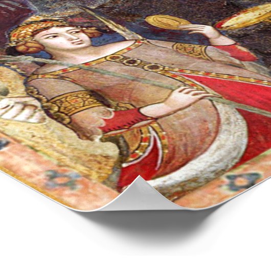 ANTIEK STREEFCIJFERS 15 / DEVIL POSTER (Hoek)