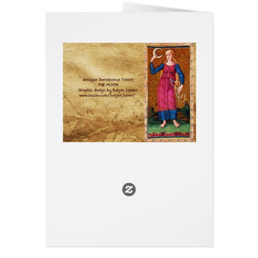 ANTIEK STREEFCIJFERS 18 / HET MOON (Achterkant)