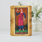 ANTIEK STREEFCIJFERS 18 / HET MOON AANKONDIGING (Staand voorkant)