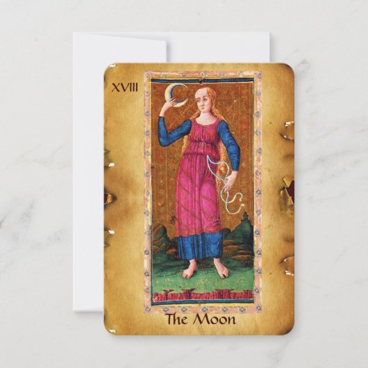 ANTIEK STREEFCIJFERS 18 / HET MOON AANKONDIGING (Voorkant)