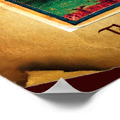 ANTIEK STREEFCIJFERS 18 / HET MOON POSTER (Hoek)