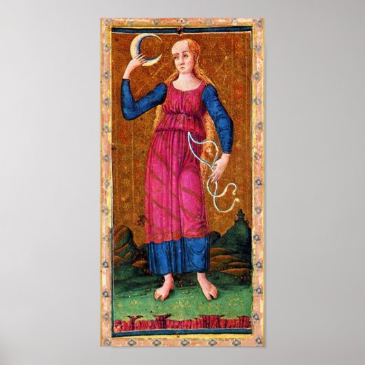 ANTIEK STREEFCIJFERS 18 / HET MOON POSTER (Voorkant)