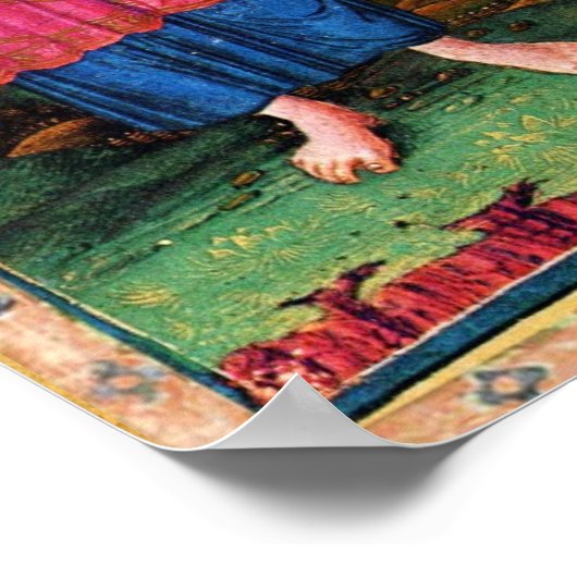 ANTIEK STREEFCIJFERS 18 / HET MOON POSTER (Hoek)