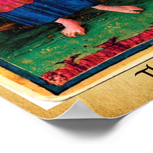 ANTIEK STREEFCIJFERS 18 / HET MOON POSTER (Hoek)