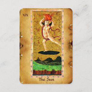 ANTIEK STREEFCIJFERS 19 / DE ZON AANKONDIGING