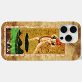 ANTIEK STREEFCIJFERS 19 / DE ZON Case-Mate iPhone CASE (Achterkant (horizontaal))