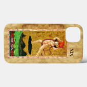 ANTIEK STREEFCIJFERS 19 / DE ZON Case-Mate iPhone CASE (Achterkant (horizontaal))