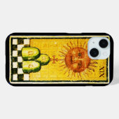 ANTIEK STREEFCIJFERS 19 / DE ZON Case-Mate iPhone CASE (Achterkant (horizontaal))