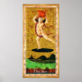 ANTIEK STREEFCIJFERS 19 / DE ZON POSTER (Voorkant)