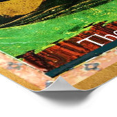 ANTIEK STREEFCIJFERS 19 / DE ZON POSTER (Hoek)