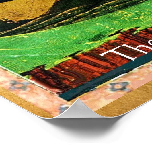 ANTIEK STREEFCIJFERS 19 / DE ZON POSTER (Hoek)