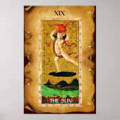 ANTIEK STREEFCIJFERS 19 / DE ZON POSTER (Voorkant)