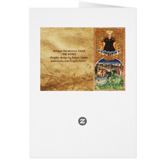 ANTIEK STREEFCIJFERS 21 / DE WERELD (Achterkant)