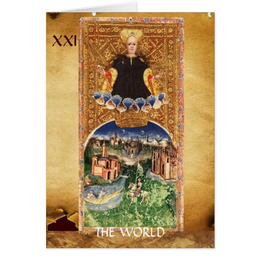 ANTIEK STREEFCIJFERS 21 / DE WERELD (Voorkant)