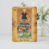 ANTIEK STREEFCIJFERS 21 / DE WERELD AANKONDIGING (Staand voorkant)