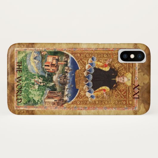 ANTIEK STREEFCIJFERS 21 / DE WERELD Case-Mate iPhone CASE (Achterkant (horizontaal))