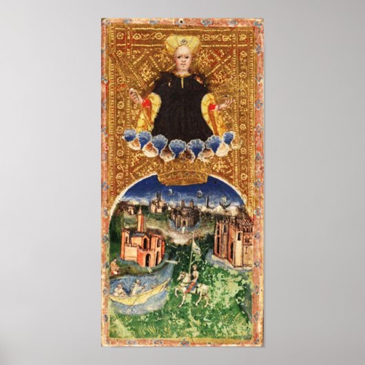 ANTIEK STREEFCIJFERS 21 / DE WERELD POSTER (Voorkant)