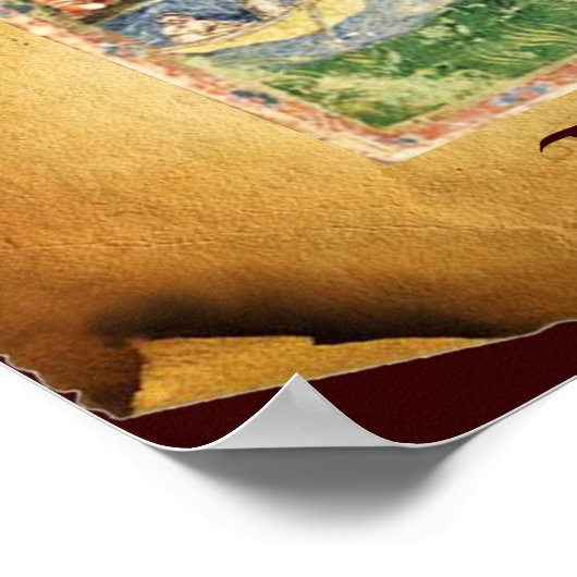 ANTIEK STREEFCIJFERS 21 / DE WERELD POSTER (Hoek)