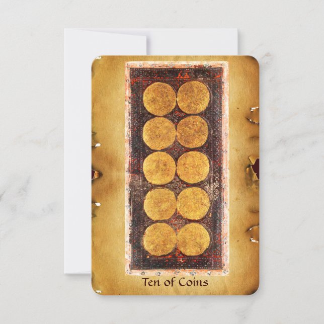 ANTIEK STREEFCIJFERS / TIEN MUNTEN (Voorkant)