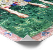 ANTIEK STREEFCIJFERS VOOR HERVERZEKERING/LADY VAN  POSTER (Hoek)