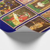 ANTIEK STREEFCIJFERS VOOR VERLENGING CADEAUPAPIER (Hoek)