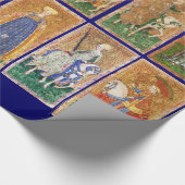 ANTIEK STREEFCIJFERS VOOR VERLENGING CADEAUPAPIER (Hoek)